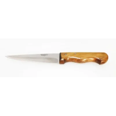 BUĞZ Eco Lounge Küçükata Bursa İnce Sivri Kasap Bıçağı No:2, 15,5 cm - Ahşap Sap