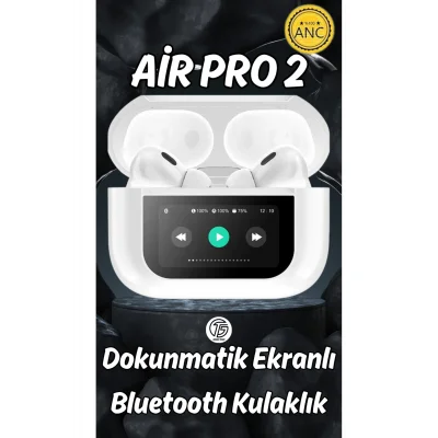 BUĞZ Kulak İçi Kablosuz Bluetooth Kulaklık, Dokunmatik Kontrol ve Gürültü Önleme Özellikli, Beyaz Renk
