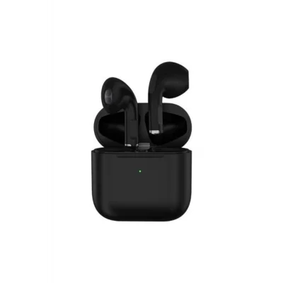 BUĞZ Kulak İçi Kablosuz Bluetooth Kulaklık, Dokunmatik Kontrol ve Suya Dayanıklı Siyah Tasarım