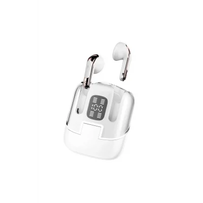 BUĞZ Kulak içi TWS Bluetooth Kulaklık - Renk: Beyaz, Bluetooth Versiyon: 5.3, Mikrofon