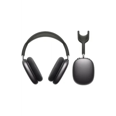 BUĞZ Kulak Üstü Kablosuz Bluetooth Kulaklık, Aktif Gürültü Önleme ve Mikrofon Özellikli Beyaz Renk