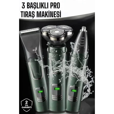  Kulak Ve Burun Başlıklı Profesyonel Tıraş Makinesi