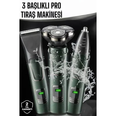 BUĞZ Kulak Ve Burun Başlıklı Profesyonel Tıraş Makinesi - Lisinya