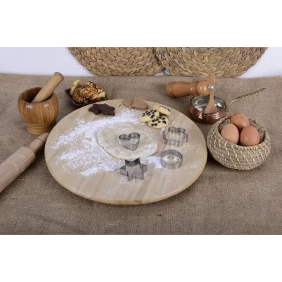 BUĞZ Kurabiye Kalıbı Metal Mini 4 Parça