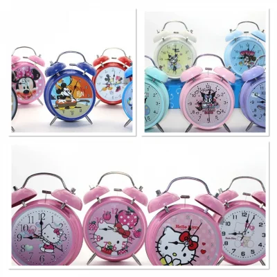 BUĞZ Kuromi, Hello Kitty, Mickey Mouse Masa Üstü Çalar Saat