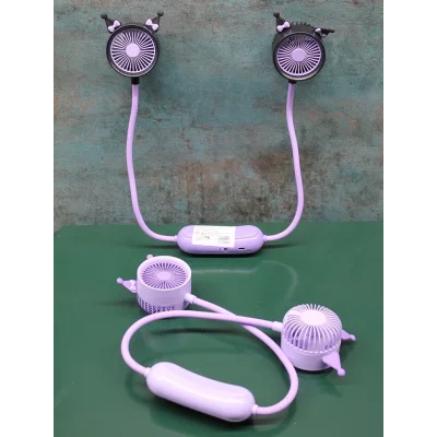 BUĞZ Kuromi Şarjlı Boyun Fanı Vantilatör 2 Kademeli Alk2689