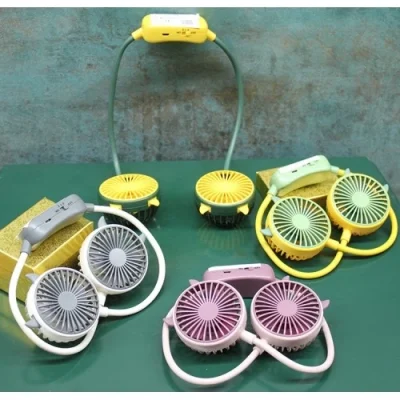 BUĞZ Kuromi Şarjlı Boyun Fanı Vantilatör 2 Kademeli Model 2