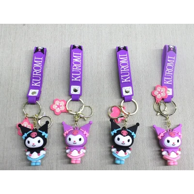 BUĞZ Kuromi Silikon Anahtarlık