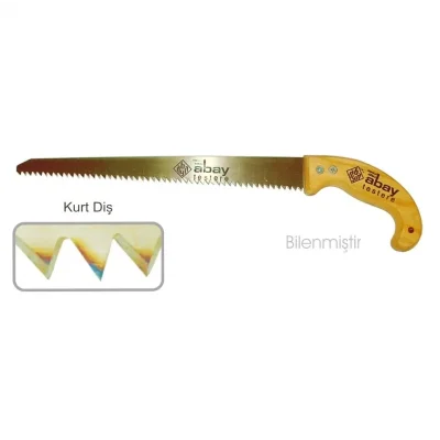 BUĞZ Kurt Diş Bağ Testere 35 Cm - Ahşap Sap