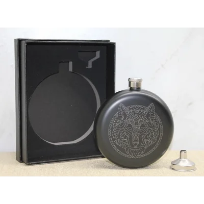 BUĞZ Kurt Motifli Hunili Matara Seti Alk3895