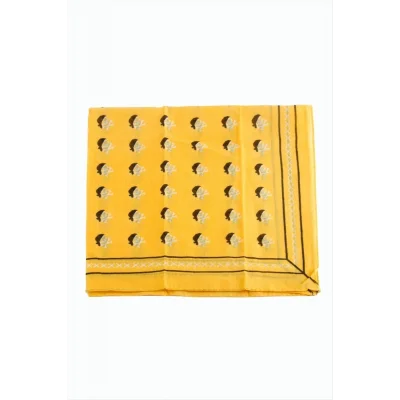 BUĞZ Kuru Kafa Desenli Bandana 50*50