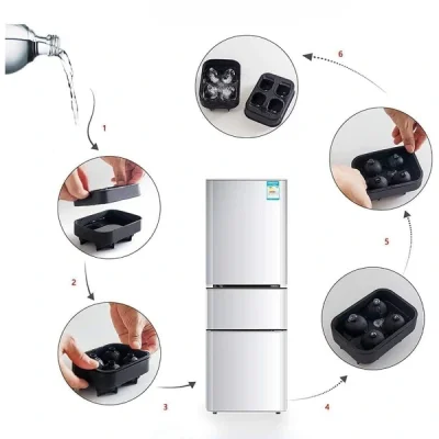 BUĞZ Kuru Kafa Şekilli Silikon Buz Kalıbı