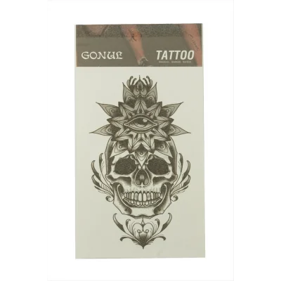BUĞZ Kuru Kafa Tattoo Dövme Sticker