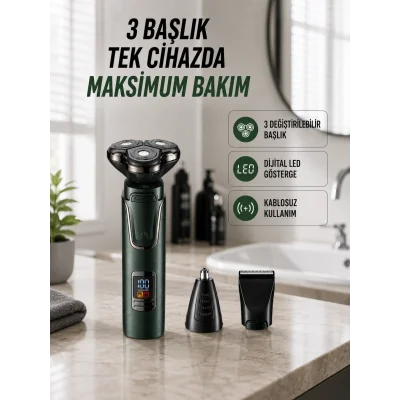 BUĞZ Kuru Kullanıma Uygun Erkek Tıraş Makinesi