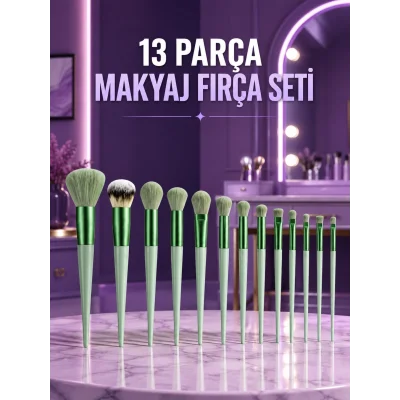 BUĞZ Kusursuz Makyaj İçin Yumuşak ve Dayanıklı Makyaj Fırça Seti