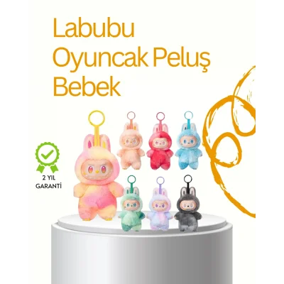 BUĞZ Kutu Paketli Labubu Oyuncak – Renk Karışık Gönderim