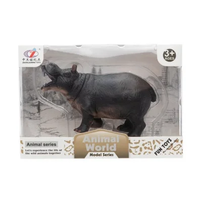 BUĞZ Kutulu Model Figür Hayvan Su Aygırı / Hipopotam