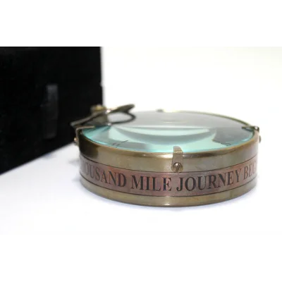 BUĞZ Kutulu Pirinç Pusula Model 3