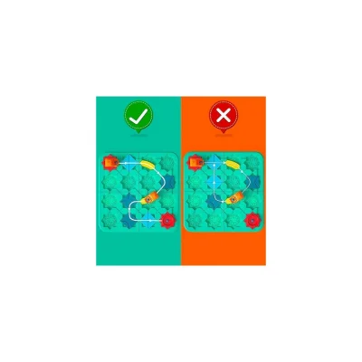 BUĞZ Kutulu Steam 4 Seviyeli Puzzle Labirent Araba Zeka Oyunu