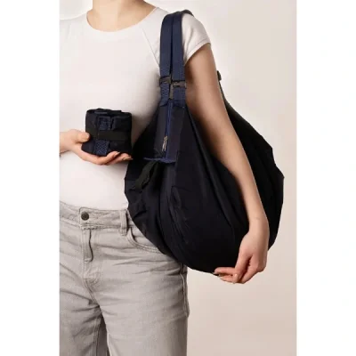 BUĞZ Lacivert Katlanabilir Seyahat Çantası