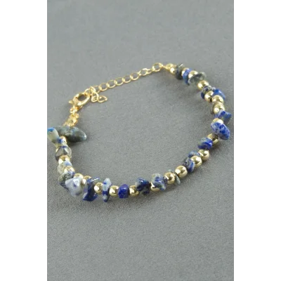 BUĞZ Lapis Kırık Doğaltaş Bileklik