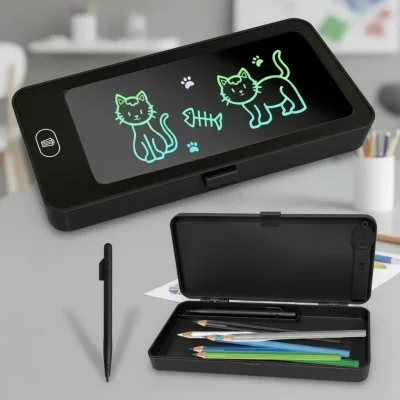 BUĞZ LCD Dokunmatik Ekranlı Kalemlik Siyah Renk