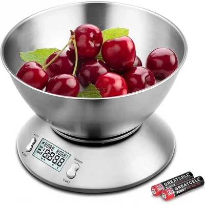  Lcd Ekran Elektronik Dijital Mutfak Terazisi İnox Hassas Mutfak Tartısı