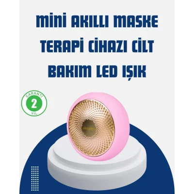  LED Işık Terapisi ve Termoterapi Özellikli Hızlı Cilt Bakım Cihazı