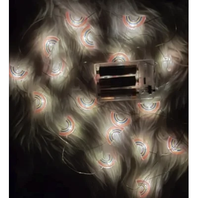 BUĞZ Led Işıklı Gökkuşağı Dekoratif Işıklı İp