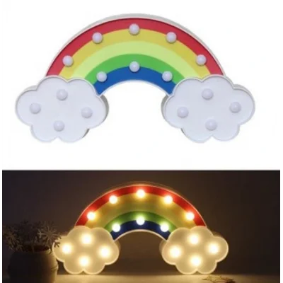 BUĞZ Led Işıklı Gökkuşağı Gece Lambası