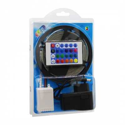 BUĞZ Led Rgb Kumandalı Şerit Led 5mt Bx40