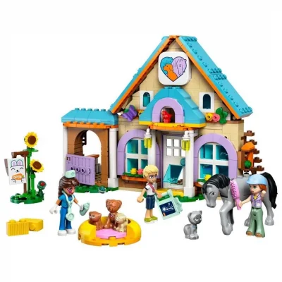 BUĞZ LEGO Friends At ve Evcil Hayvan Veteriner Kliniği 42651