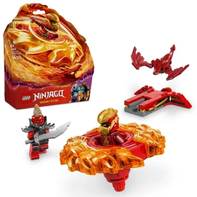 BUĞZ LEGO NINJAGO Kai’nin Ejderha Spinjitzu Topacı Aksiyon Oyuncağı Seti 71823