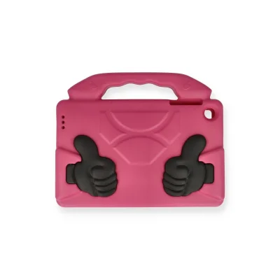 BUĞZ Lenovo Tab M10 Tb328fu Kılıf Like Stantlı Tablet Silikon - Pembe