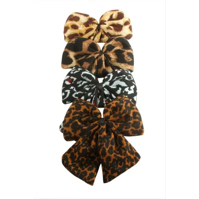 BUĞZ Leopar Desenli Fiyong Otomatik Toka 14 cm