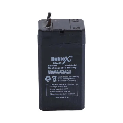 BUĞZ Lightex Lt-403 4v 0.3ah Işıldak Fener Aküsü