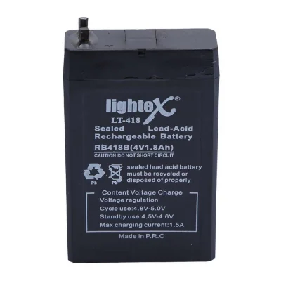BUĞZ Lightex Lt-418 4v 1.8ah Işıldak Fener Aküsü