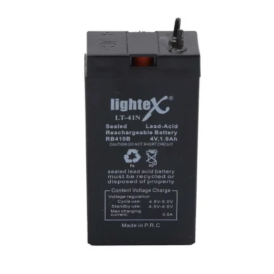 BUĞZ Lightex Lt-41n 4v 1.0ah Işıldak Fener Aküsü