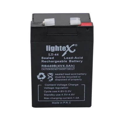 BUĞZ Lightex Lt-44 4v 4.0ah Işıldak Fener Aküsü