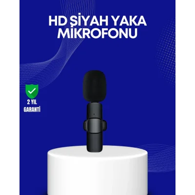 BUĞZ Lightning Girişli 2’li Kablosuz Yaka Mikrofonu Çift Kişilik Kayıt