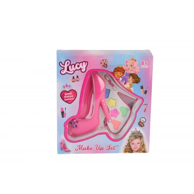  LMN212 AYAKKABILI KUTULU TEKLİ MAKYAJ SETİ