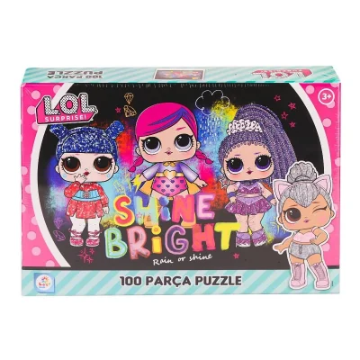  LOL0055 LOL 100 Parça Puzzle -Laçokids