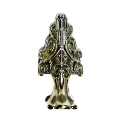 BUĞZ Eco Lounge Lükens Sandık Ayağı, Kutu Ayak 4 cm - Nikel