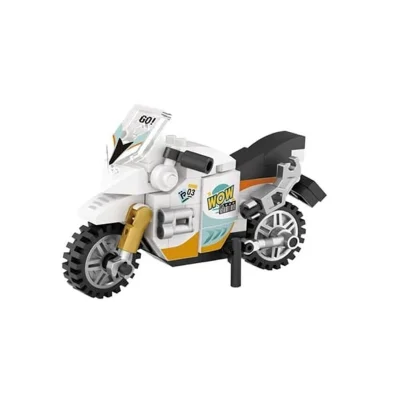 BUĞZ LZ-8624 LOZ MOTORSİKLET 120 PARÇA BLOCK OYUNCAK MİNİ POŞET