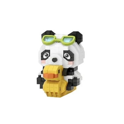 BUĞZ LZ-8634 LOZ ÖRDEKLİ PANDA 190 PARÇA BLOCK OYUNCAK-MİNİ POŞET