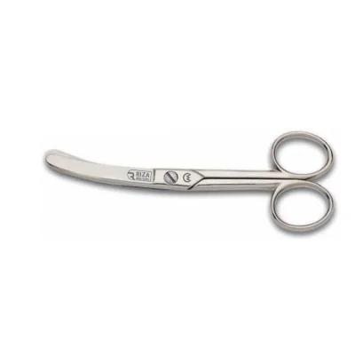 BUĞZ M-159 Eğri Manifatura Makası No: 5 İnç / 12,70 Cm - Nikel Kaplama