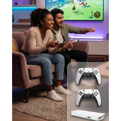 BUĞZ M15 Retro Konsol – 20.000 Oyunlu, Çift Gamepadli, 4K HDMI