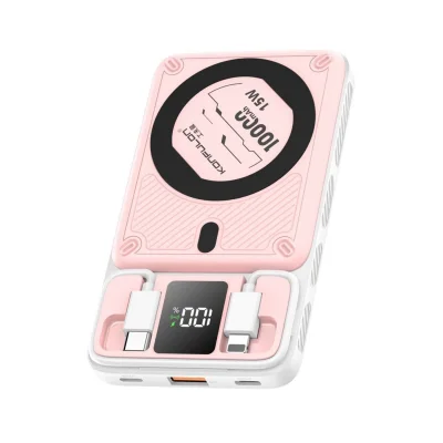 BUĞZ M25w 10.000 Mah 20w Pd Magsafe Powerbank - Pembe
