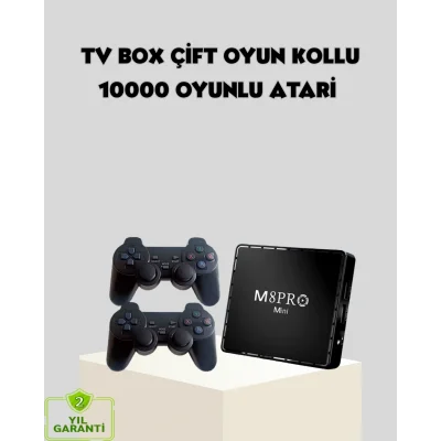 BUĞZ M8Pro Mini 2 10K Android TV Box – Oyun Konsolu ve Akıllı Medya Merkezi