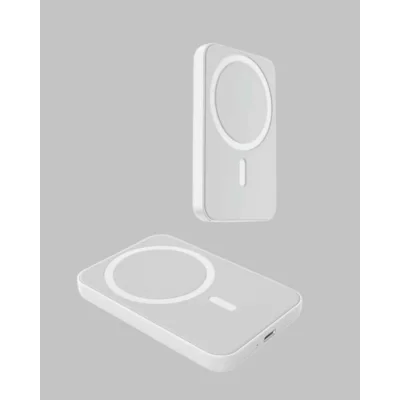 BUĞZ MagSafe Uyumlu Kablosuz Powerbank – Güçlü Mıknatıs, Hızlı Şarj, Kompakt Tasarım - Lisinya